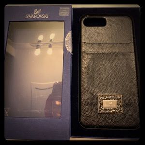 Swarovski iPhone 7/8 plus case w/ card holder